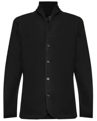 Emporio Armani Gestrickte Jacke Schwarz