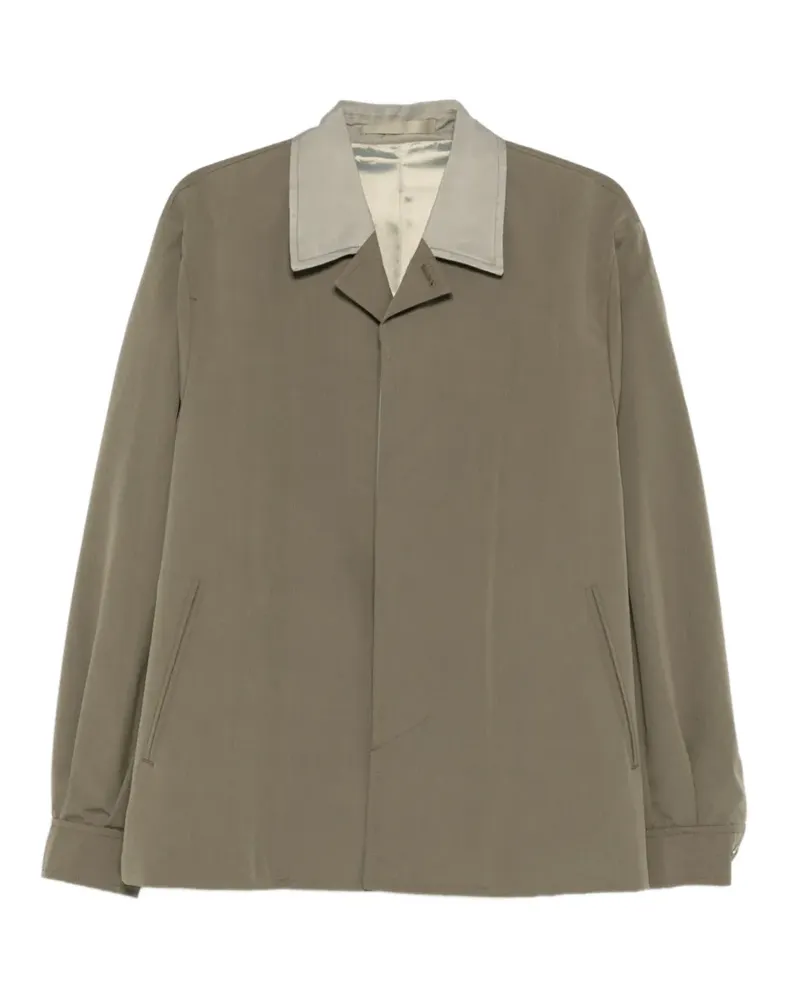 Our Legacy Pack Jacke mit Kontrastkragen - Grün Grün