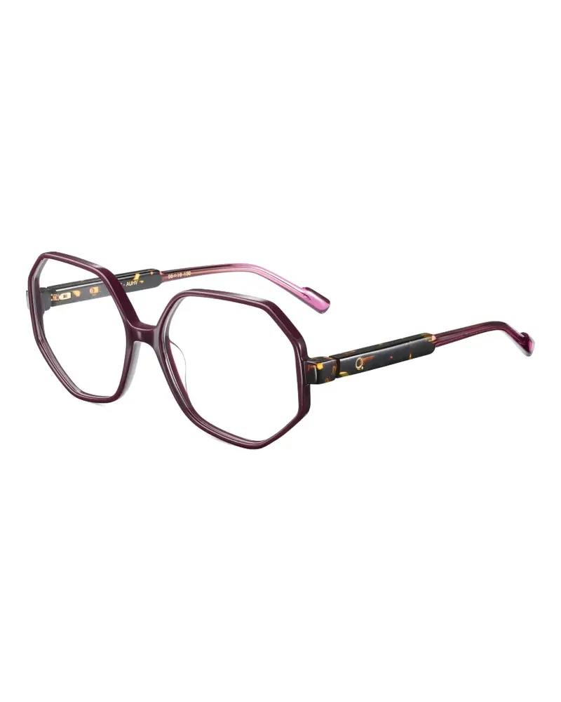 Etnia Barcelona Stele Brille mit geometrischem Gestell - Violett Violett