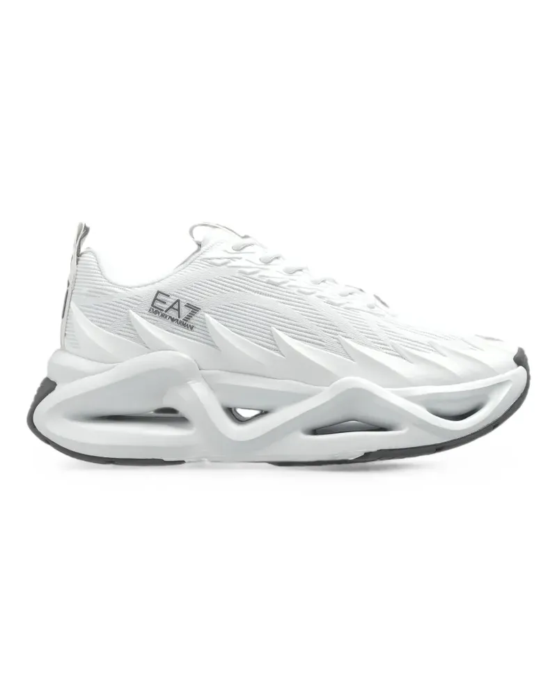 EA7 Infinity Venom Sneakers mit Logo - Weiß Weiß