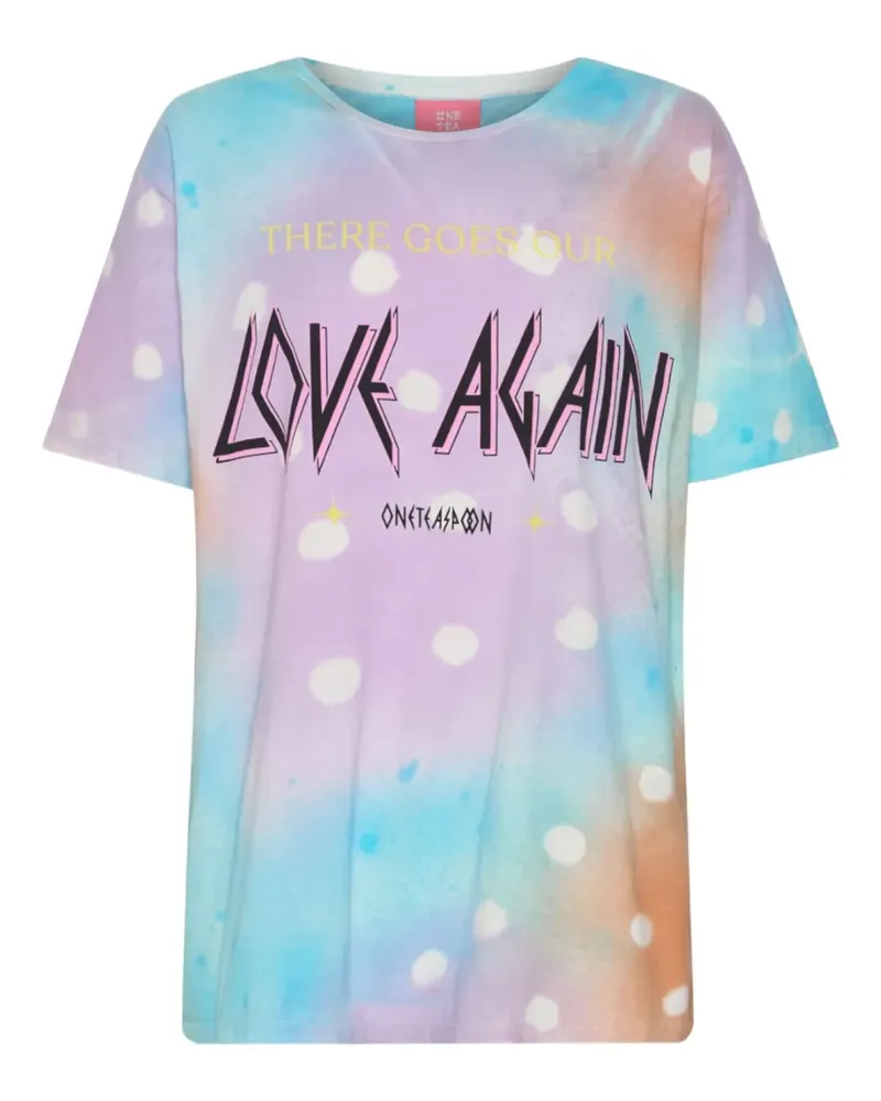 One Teaspoon tie-dye T-shirt - Blau Blau