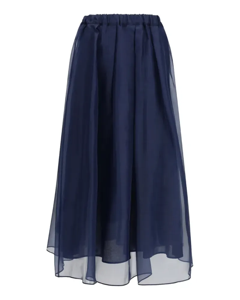 Max Mara Visino pleated skirt - Blau Blau