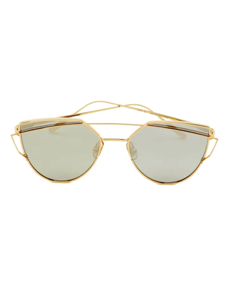 Gentle Monster Love Punch Cat-Eye-Sonnenbrille - Gold Gold