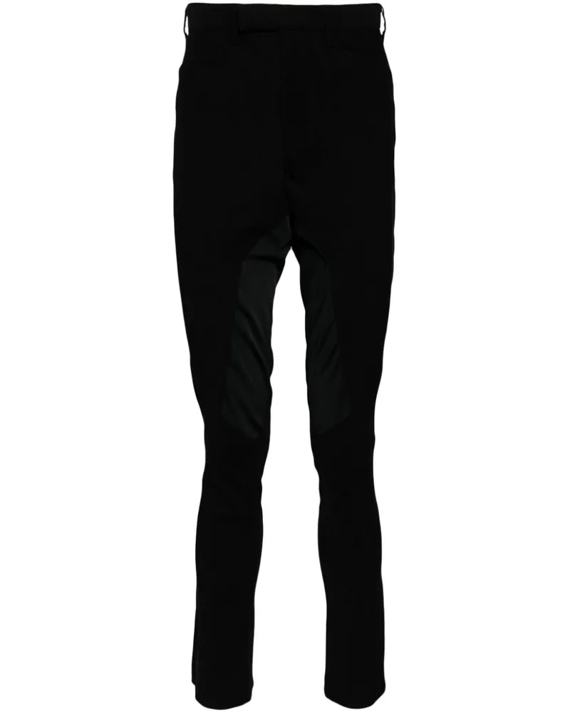 Julius Hose mit Einsätzen - Schwarz Schwarz