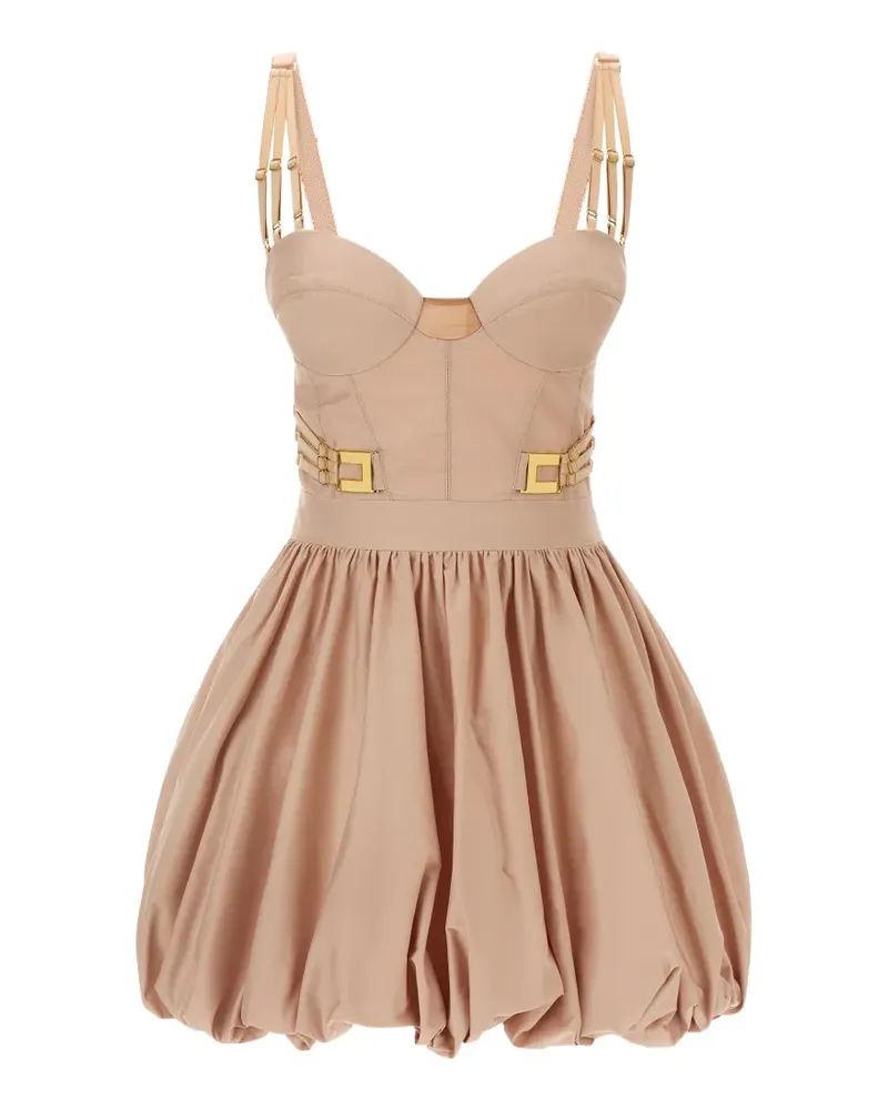 Elisabetta Franchi strapless mini dress - Nude Nude
