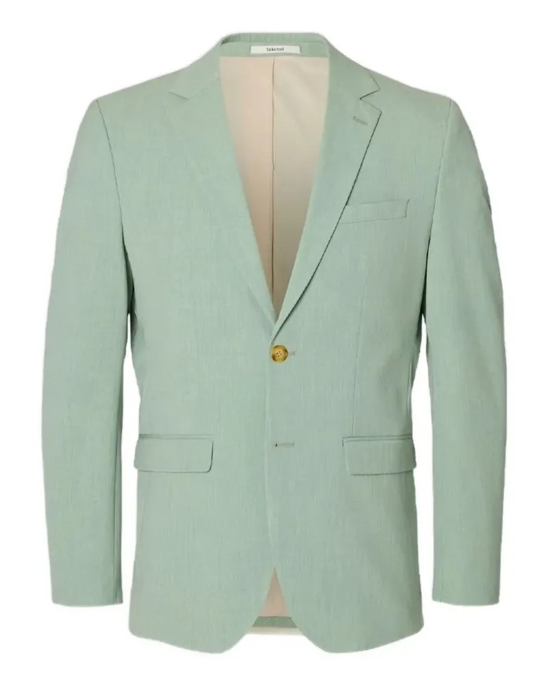 Selected flap-pockets blazer - Grün Grün