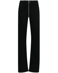 Thierry Mugler Jeans mit geradem Bein Schwarz