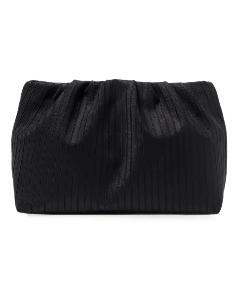 Eres Soiree Paradise Clutch mit Falten - Schwarz Schwarz