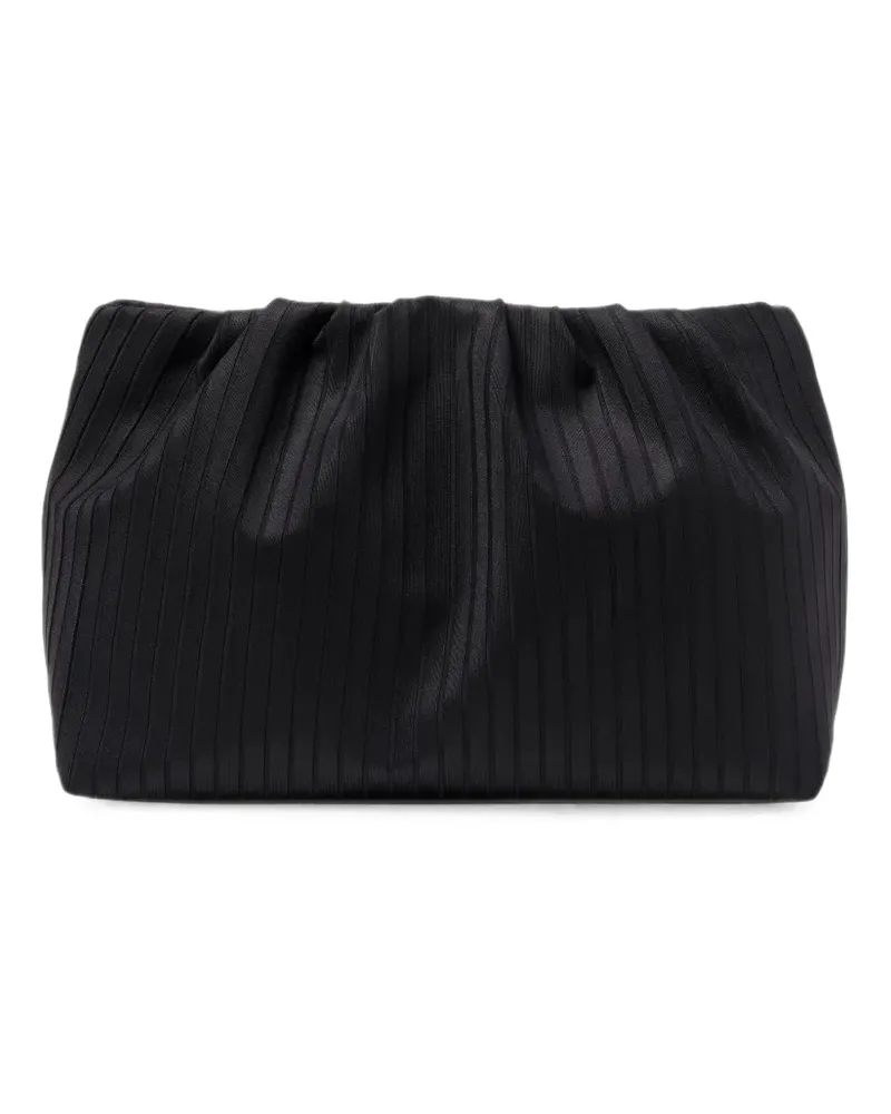 Eres Soiree Paradise Clutch mit Falten - Schwarz Schwarz