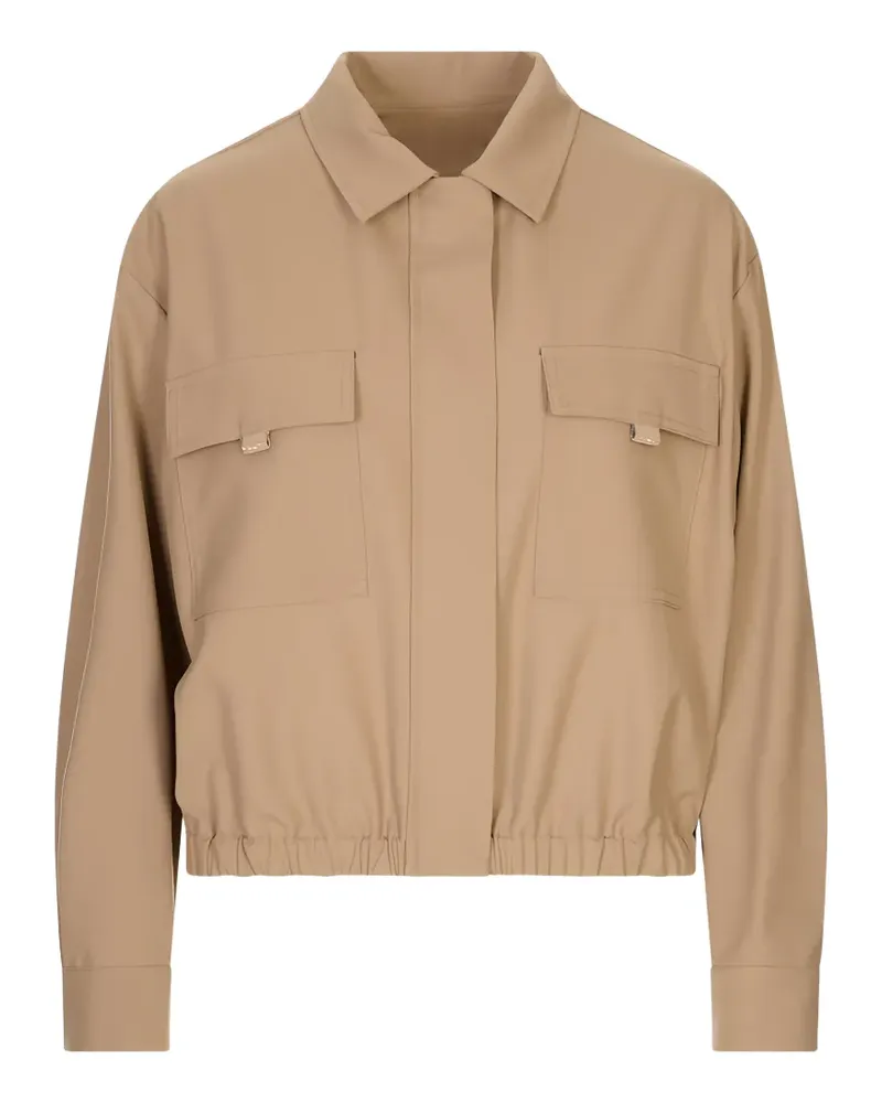 Fabiana Filippi Jacke mit elastischem Saum - Nude Nude