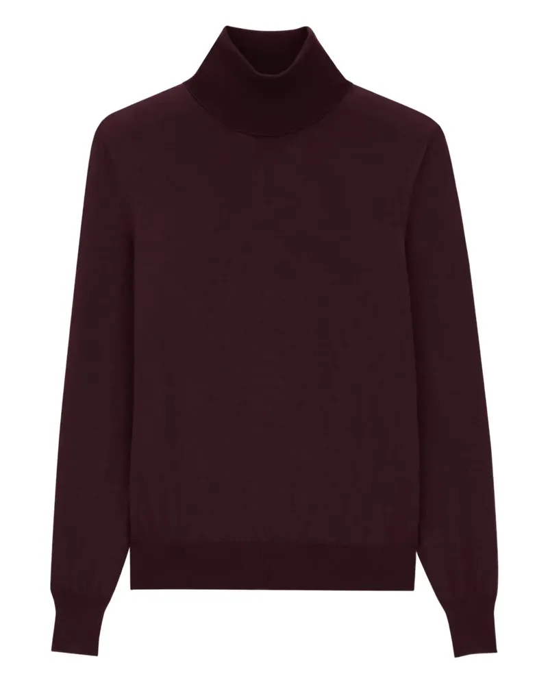 Saint Laurent Pullover mit Rollkragen - Rot Rot