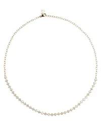 MATEO 14kt Gelbgold-Choker mit Diamanten Gold