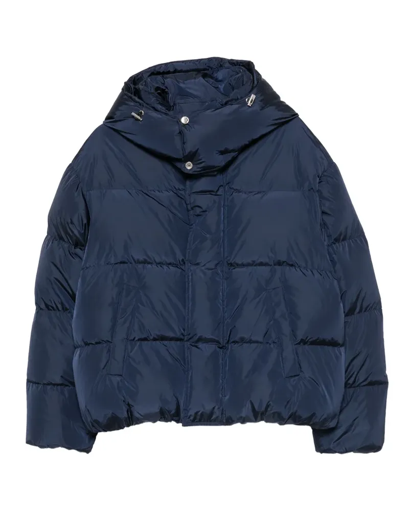 Dsquared2 Gesteppte Kapuzenjacke - Blau Blau