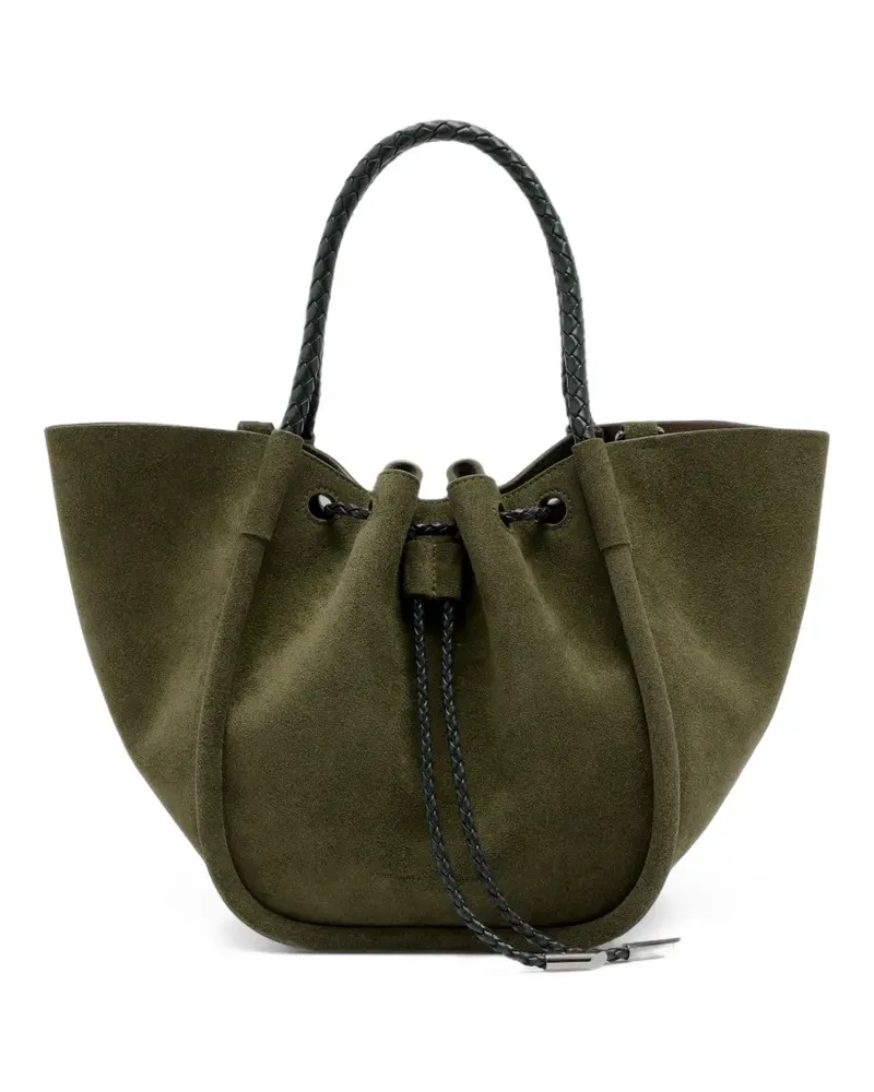 Proenza Schouler Kleine Handtasche mit Raffung - Grün Grün