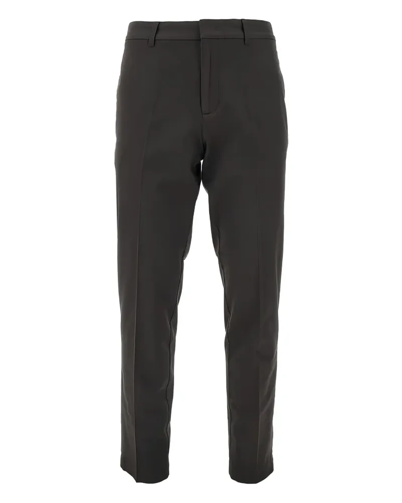 Emporio Armani Hose mit geradem Bein - Schwarz Schwarz
