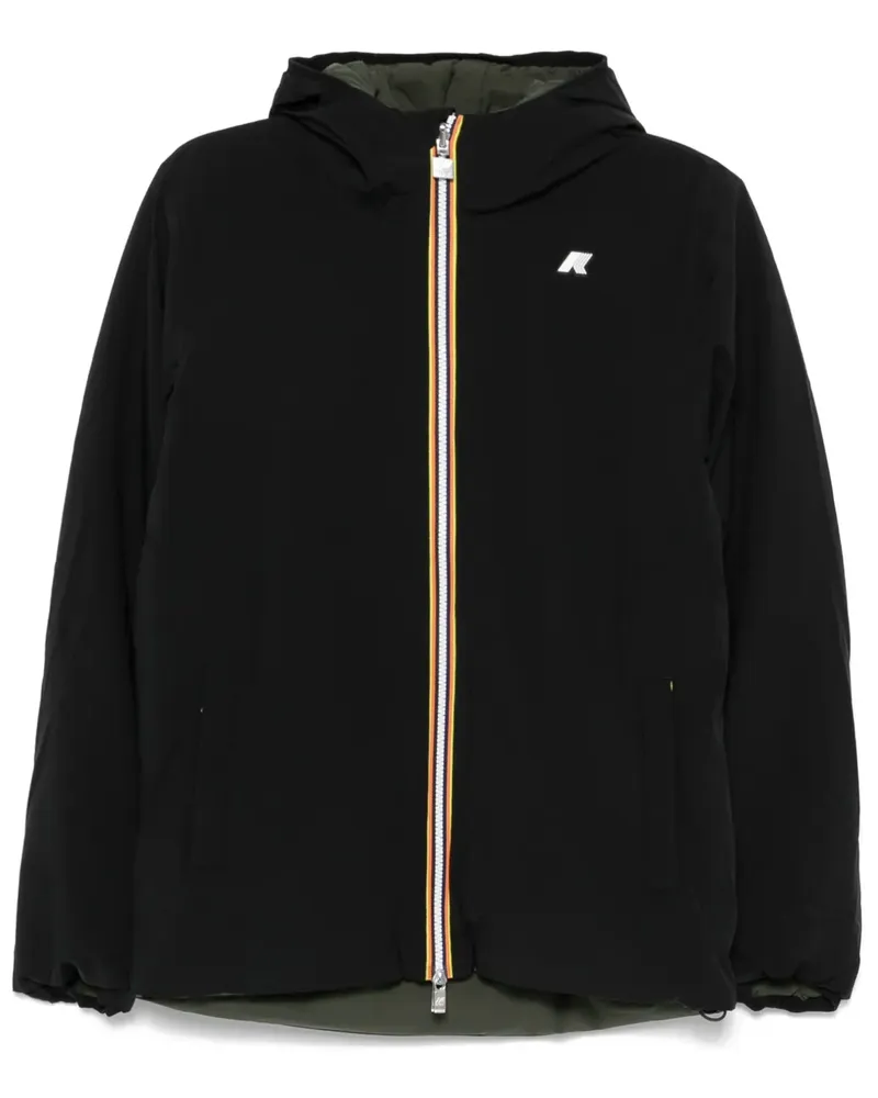 K-Way Jack St Warm Jacke - Schwarz Schwarz