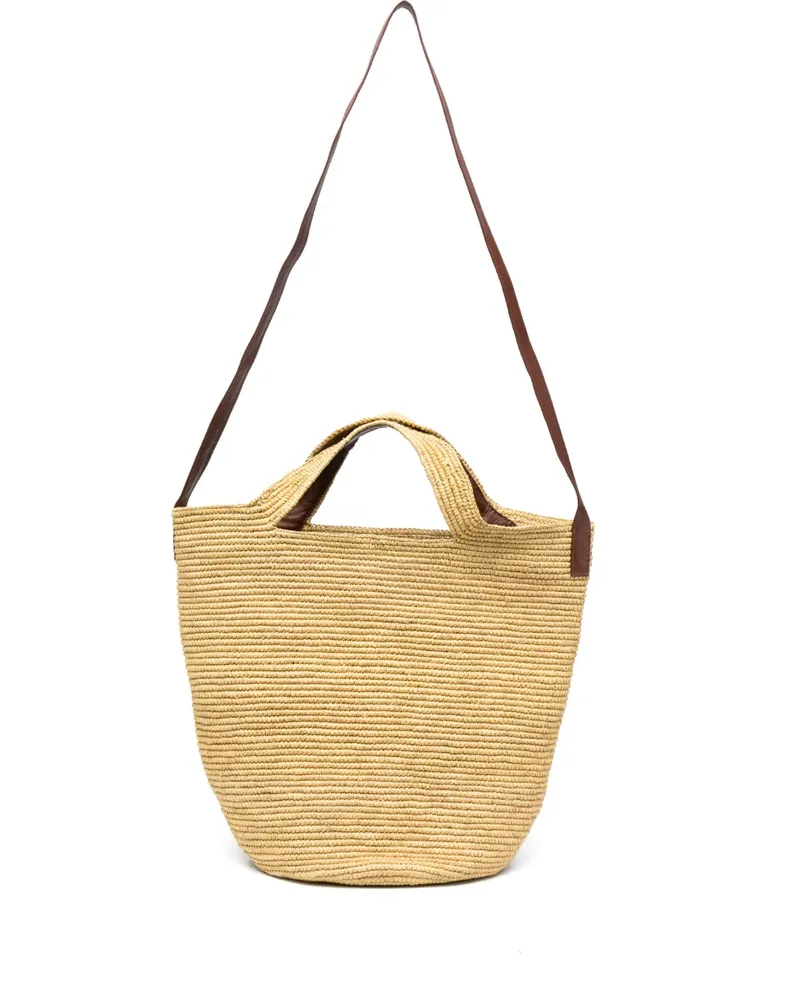 Sensi Studio Gewebte Tasche - Nude Nude