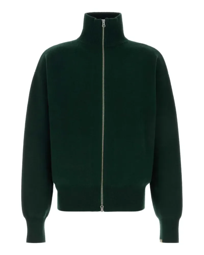 extreme cashmere n°319 Xtra Out Cardigan mit Reißverschluss - Grün Grün