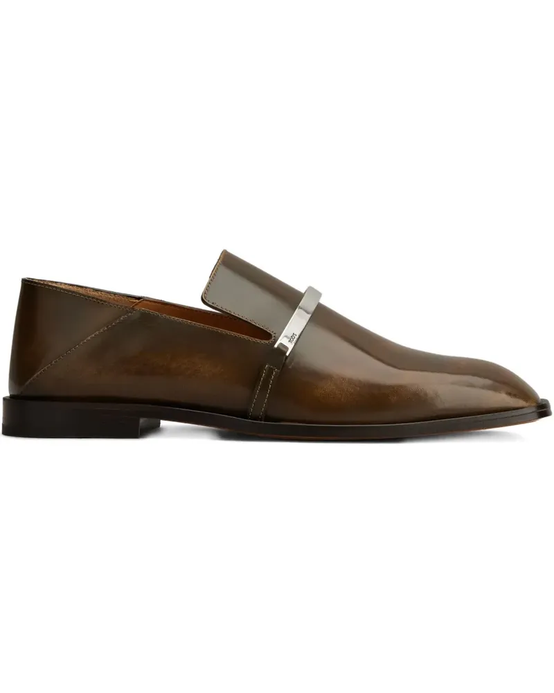 TOD'S Loafer mit Stegdetail - Braun Braun