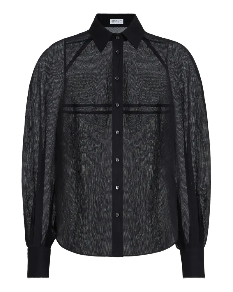 Brunello Cucinelli Monili T-Shirt - Schwarz Schwarz