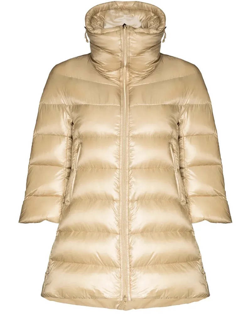 Herno Jacke mit Cropped-Ärmeln - Nude Nude