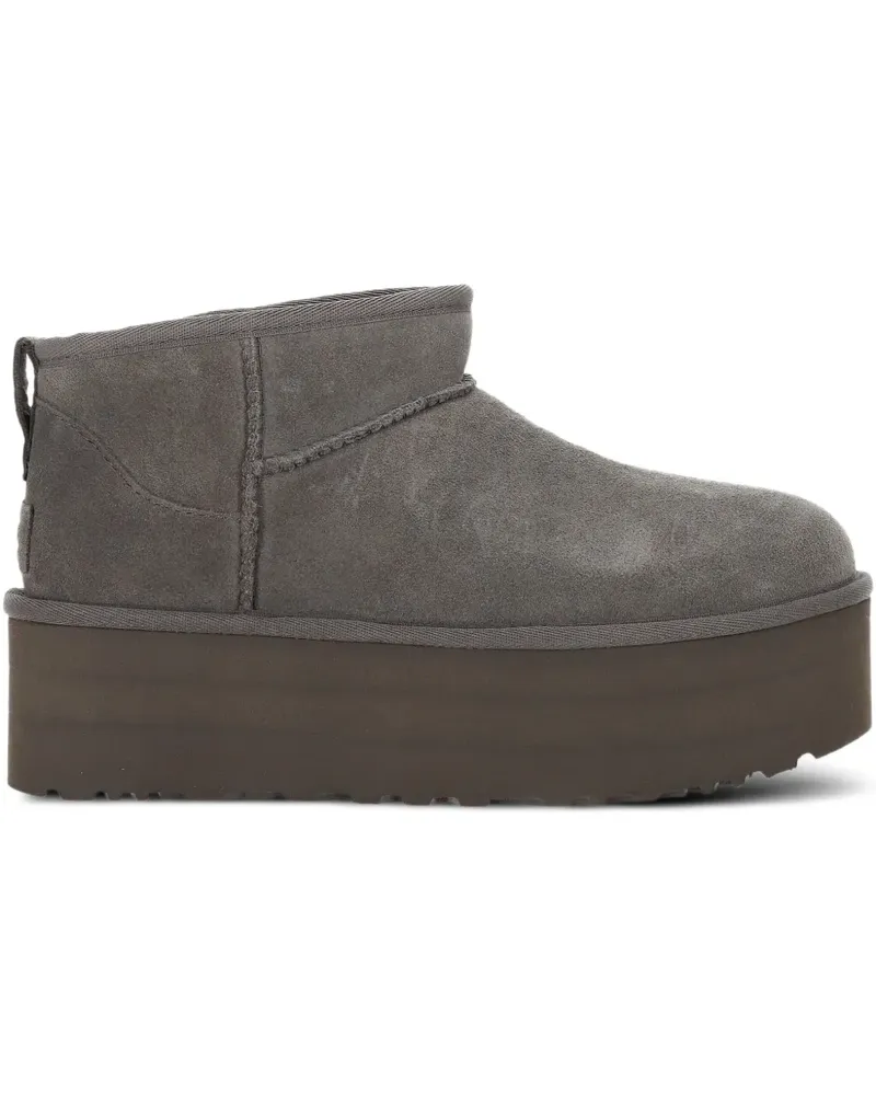 UGG Stiefel mit Plateau 51mm - Grau Grau