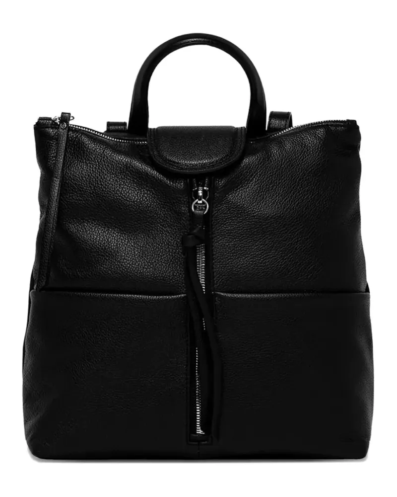 Gianni Chiarini Rucksack mit Reißverschluss - Schwarz Schwarz