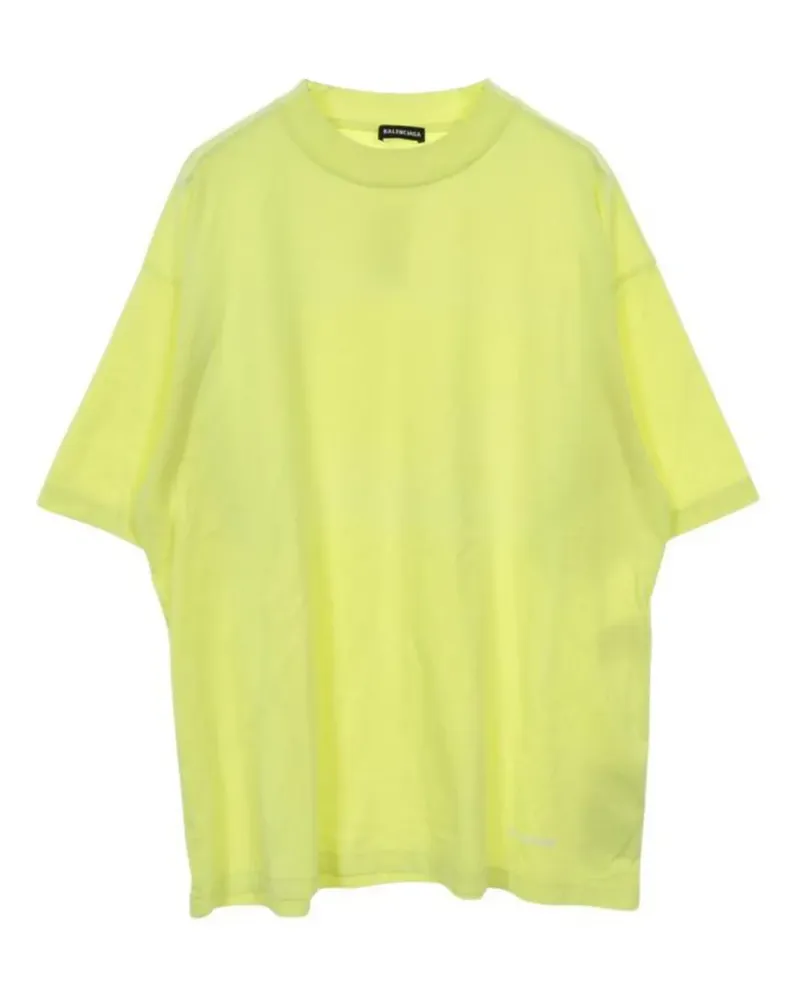 Balenciaga T-Shirt aus Baumwolle - Grün Grün