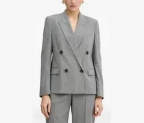 Doppelreihiges Sakko - Grau