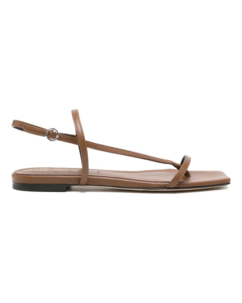 aeyde square-toe slingback sandals - Braun Braun