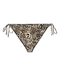 Givenchy 4G Bikinihöschen mit Leoparden-Print Braun