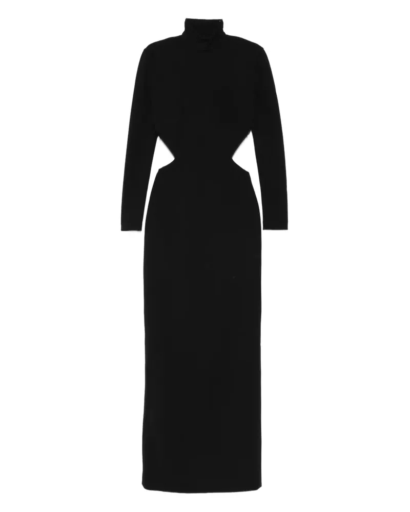 Solace London Wilma maxi dress - Schwarz Schwarz