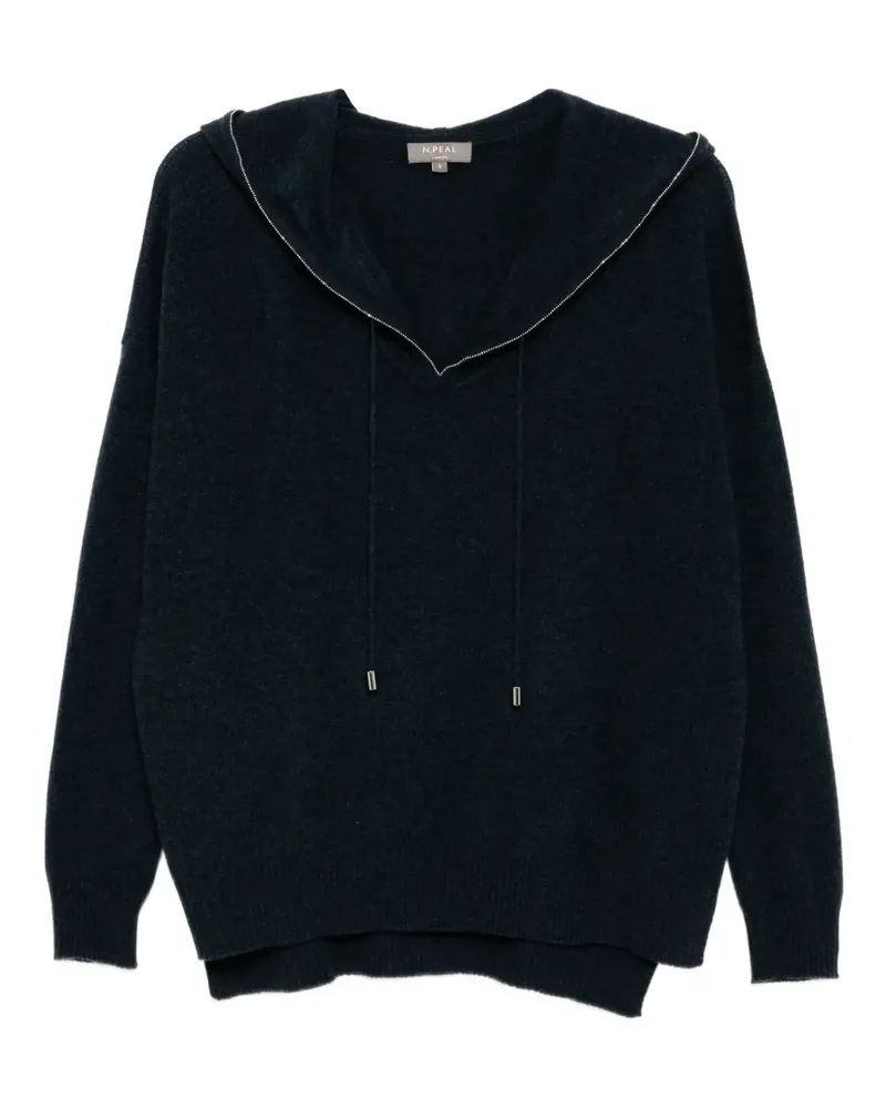 N.Peal Maya Kapuzenpullover - Blau Blau