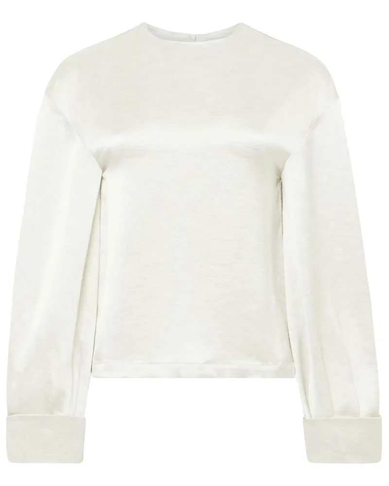 J.W.Anderson Bluse mit umgeschlagenen Bündchen - Weiß Weiß