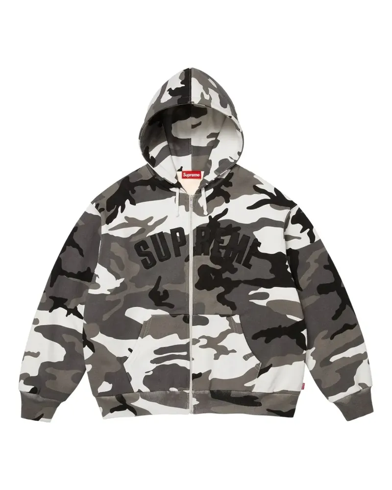 Supreme Being Kapuzenjacke mit Reißverschluss - Grau Grau