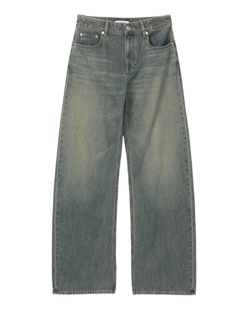 Helmut Lang Ausgeblichene Jeans - Blau Blau