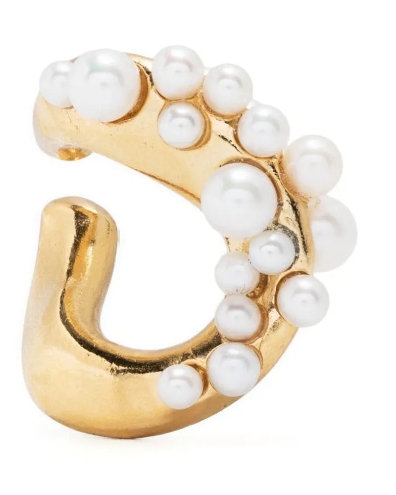 Beatriz Palacios Mittelgroßer Ear Cuff - Gold Gold