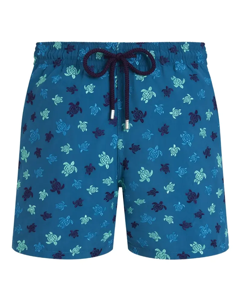 Vilebrequin turtle-print swim shorts - Blau Blau