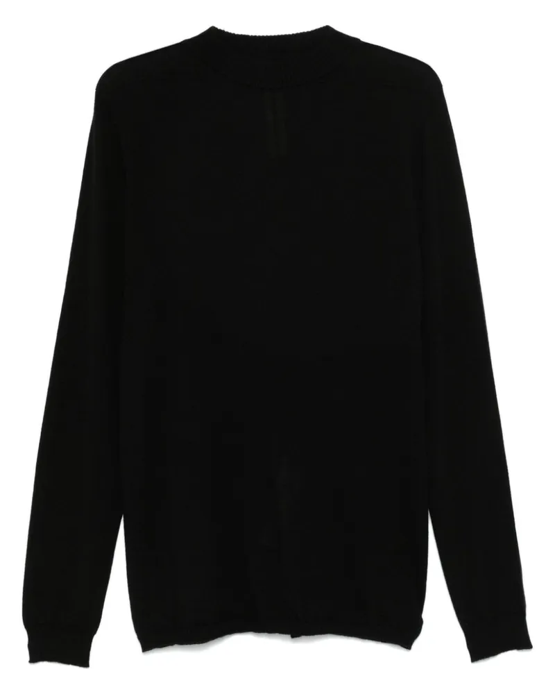 Rick Owens Level Lupetto Pullover - Schwarz Schwarz