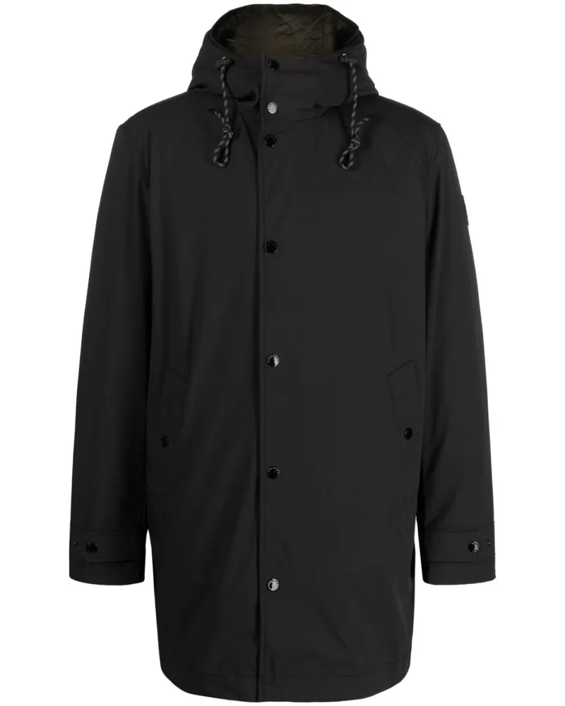 Woolrich Wendbarer Parka mit Futter - Schwarz Schwarz