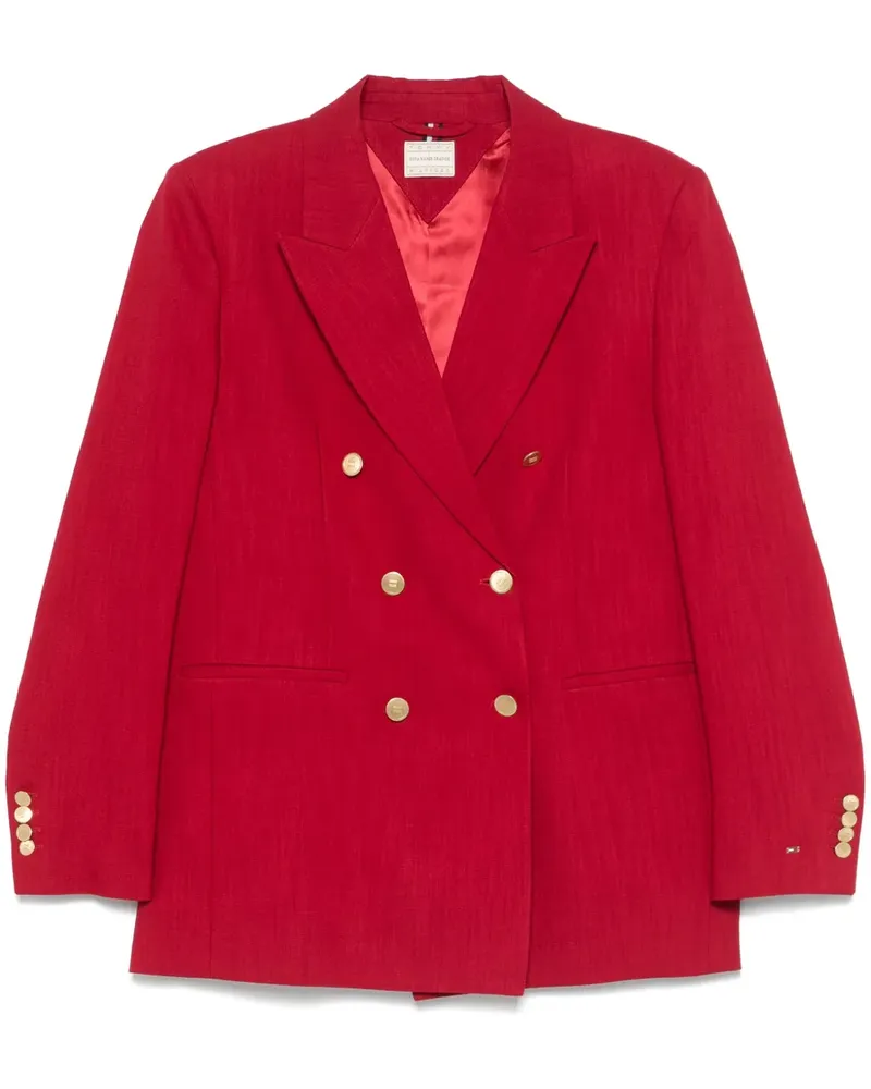 Tommy Hilfiger x Sofia Richie Grainge doppelreihiger Blazer - Rot Rot
