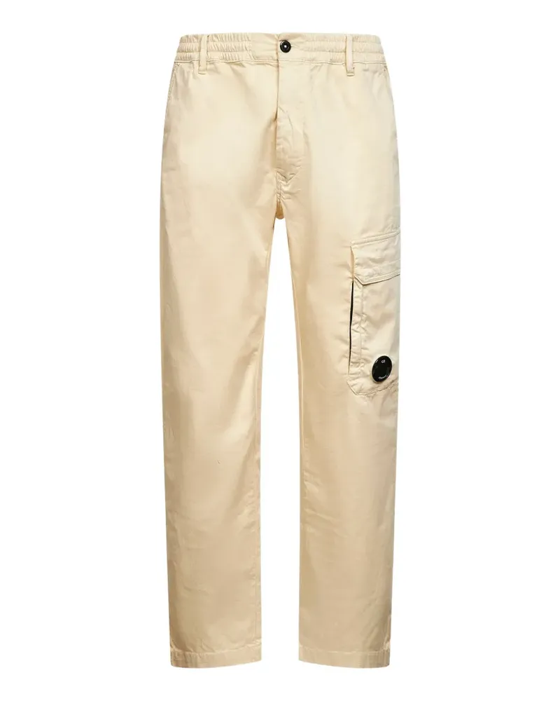 C.P. Company elasticated-waistband cargo pants - Nude Nude