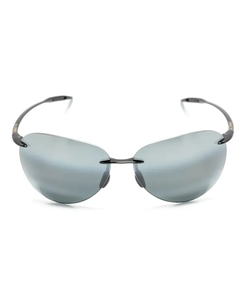 Maui Jim Rahmenlose Sugar Beach Sonnenbrille - Schwarz Schwarz