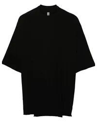 Rick Owens Tommy T-Shirt aus Baumwolle Schwarz