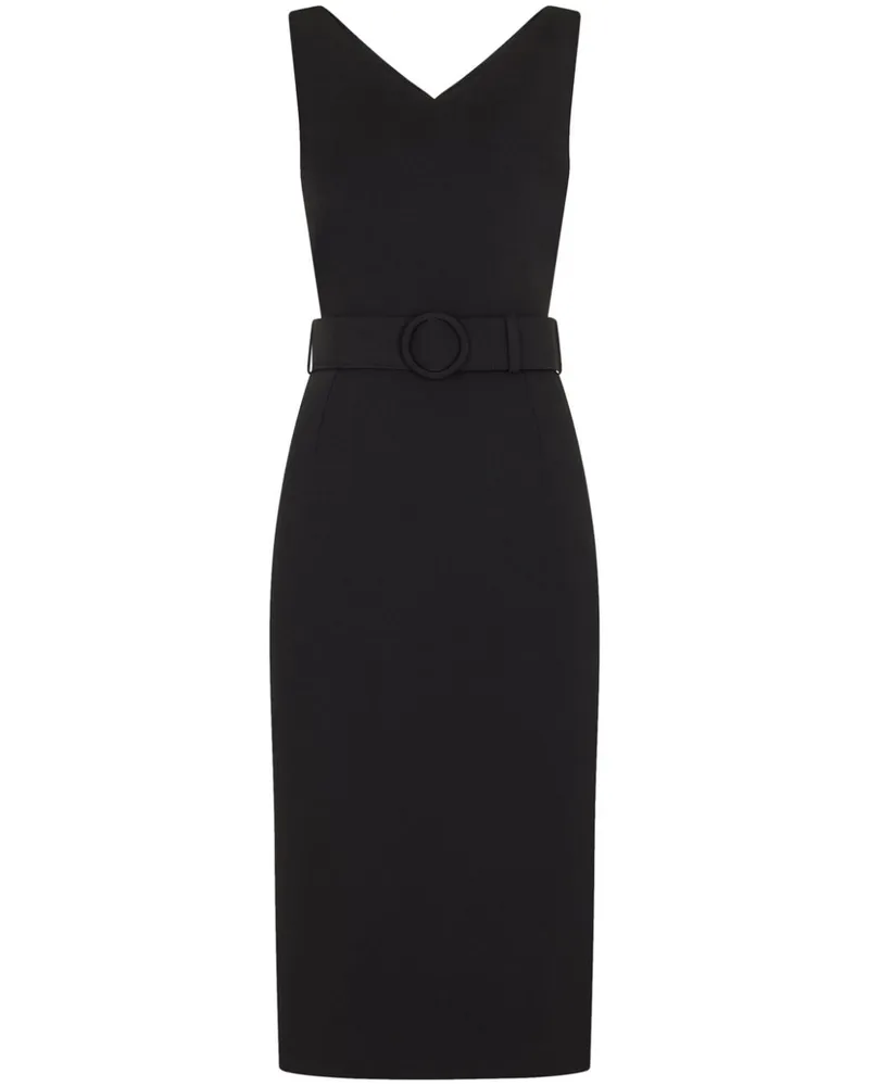 JANE Atelier Monroe Midikleid - Schwarz Schwarz