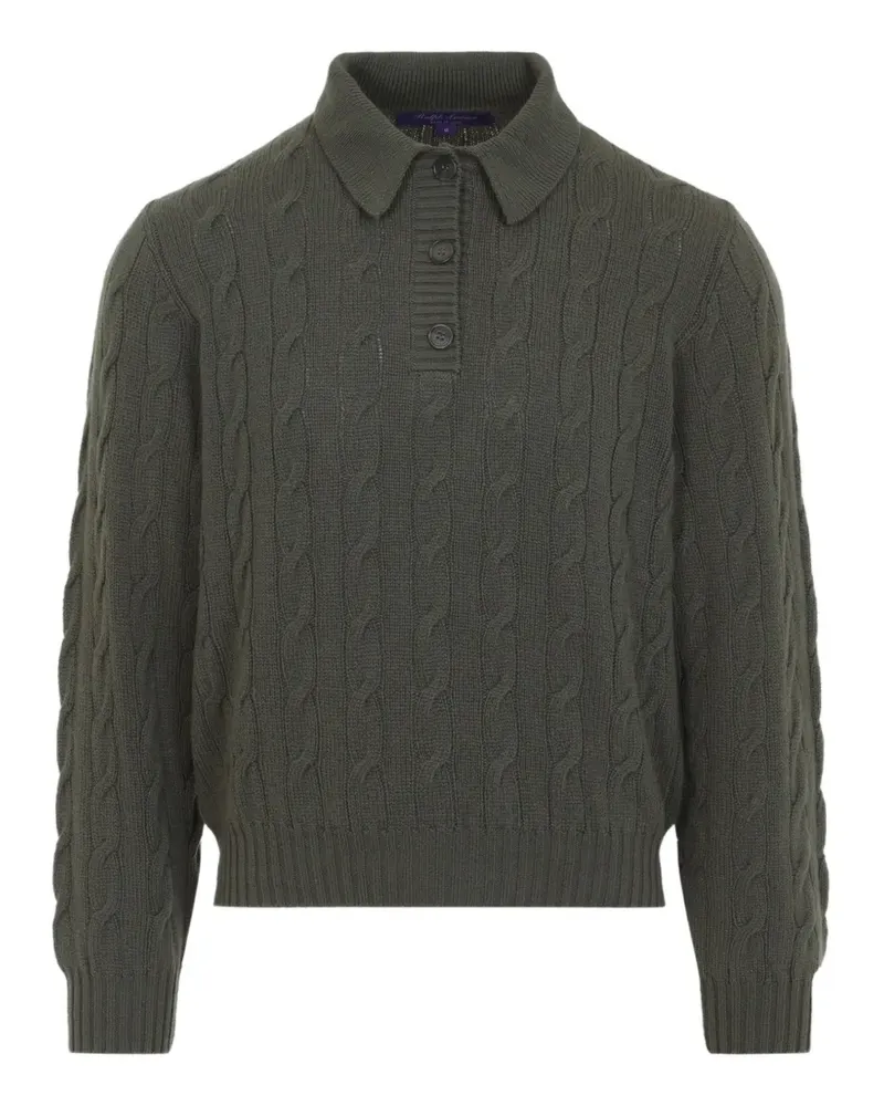 Ralph Lauren cable-knit cashmere sweater - Grün Grün