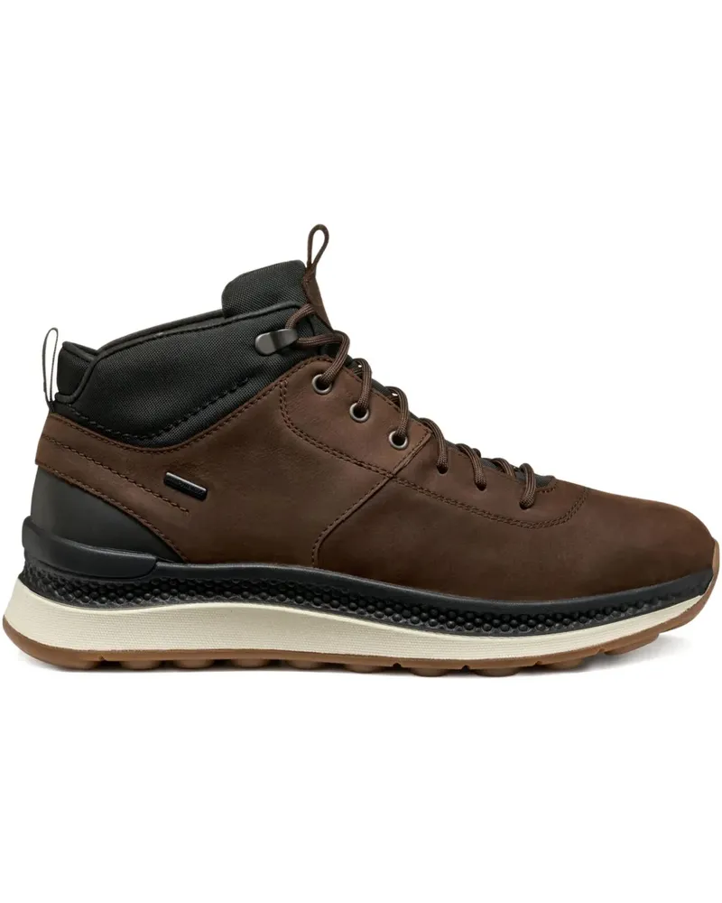 Geox Sneakers mit Schnürung - Braun Braun