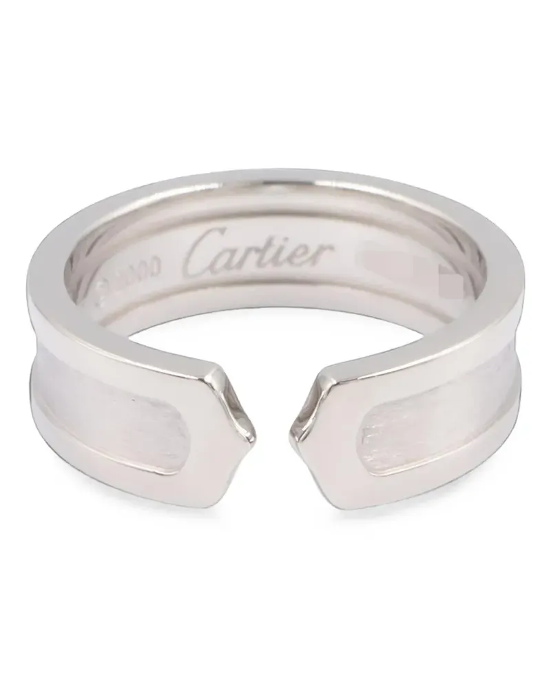 Cartier 2010s C2 Ring - Silber Silber
