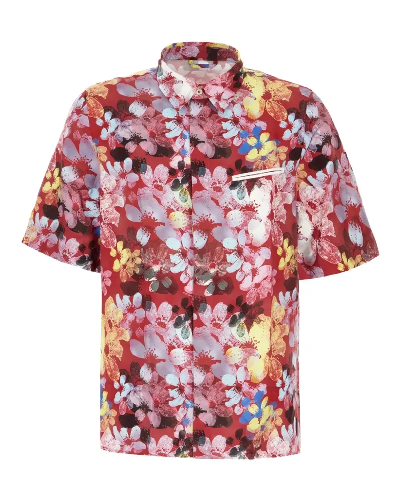 Iceberg floral-print shirt - Rot Rot