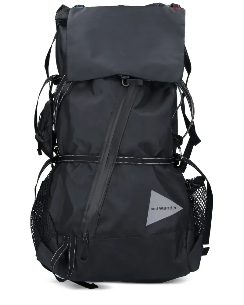 and wander Ecopack Rucksack 40L - Schwarz Schwarz